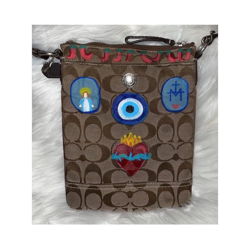 Nazar Amulet Coach Crossbody